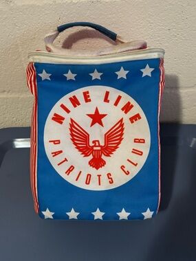 Nine Line Apparel Patriots Club Insulated Soft Cooler Bag Lunch Box Y2K America